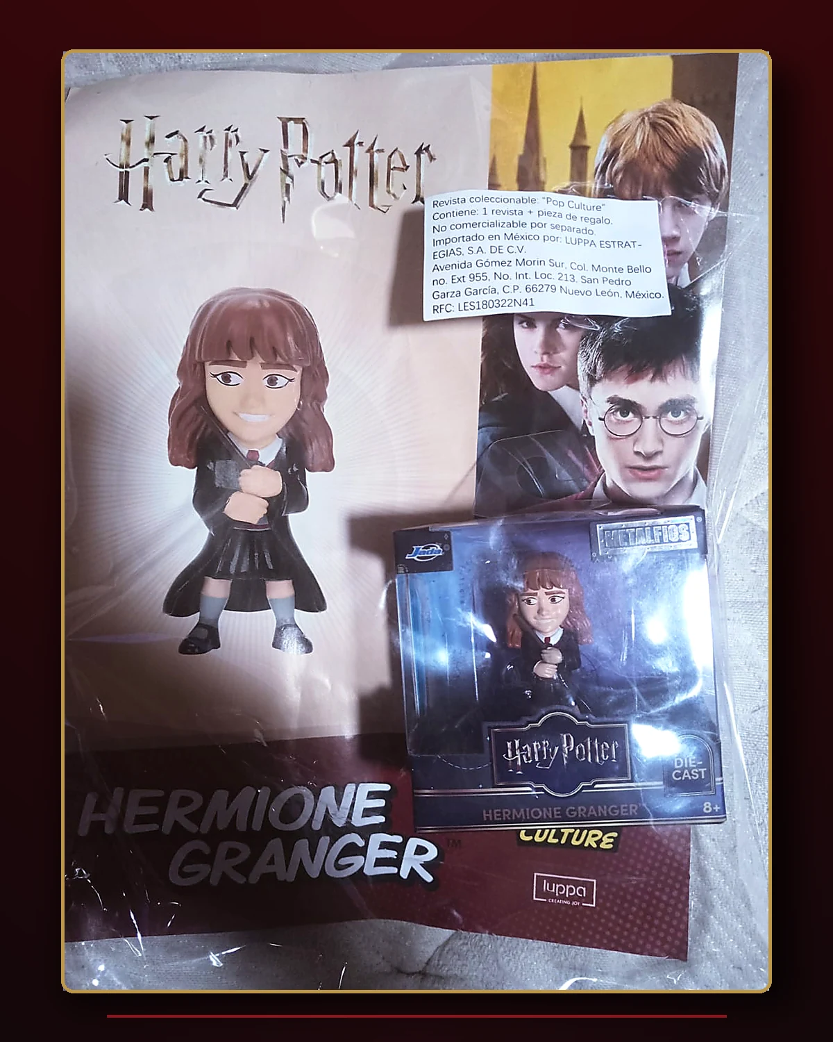 Revista coleccionable y figura de Hermione Granger